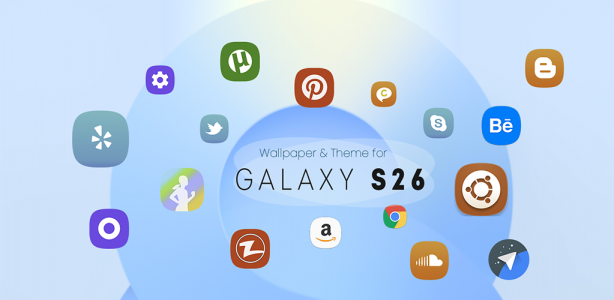 اسکرین شات 1 برنامه Galaxy S26 Theme & Wallpaper