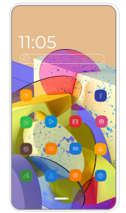 اسکرین شات برنامه Launcher & Theme for Galaxy Tab S7+ 4