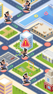 اسکرین شات 1 بازی Catch The Thief: Help Police