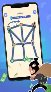 اسکرین شات 2 بازی Catch The Thief: Help Police