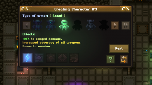 اسکرین شات 4 بازی Caves (Roguelike)