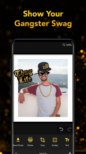 اسکرین شات 1 برنامه Thug Life Sticker Pic Editor