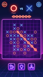 اسکرین شات 5 بازی Tic Tac Toe 2 Player: XOXO