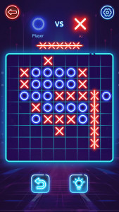 اسکرین شات 5 بازی OX Game - XOXO · Tic Tac Toe