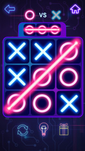 اسکرین شات 4 بازی Tic Tac Toe: 2 Player OX Game