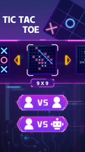 اسکرین شات 3 بازی Tic Tac Toe: 2 Player OX Game