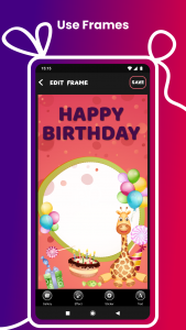 اسکرین شات برنامه Birthday Video Maker 2024 6