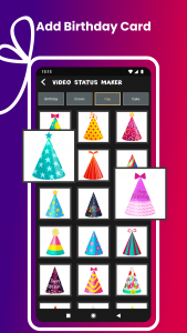 اسکرین شات 8 برنامه Birthday Video Maker 2025