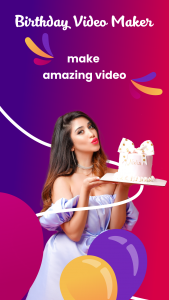 اسکرین شات 5 برنامه Birthday Video Maker 2025