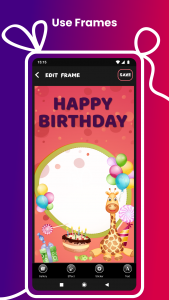 اسکرین شات 6 برنامه Birthday Video Maker 2025