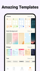 اسکرین شات برنامه Color Notes, Notebook, Notepad 3