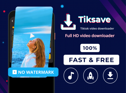 اسکرین شات برنامه TikSave: Tik Tok Lite Download 1