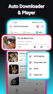 اسکرین شات برنامه SnapTik - TT Video Downloader 6