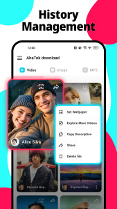 اسکرین شات 8 برنامه Download video no watermark