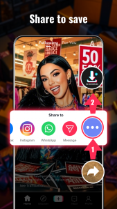 اسکرین شات برنامه Download video no watermark 2