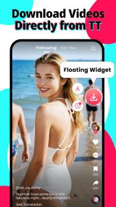 اسکرین شات 1 برنامه Download video no watermark