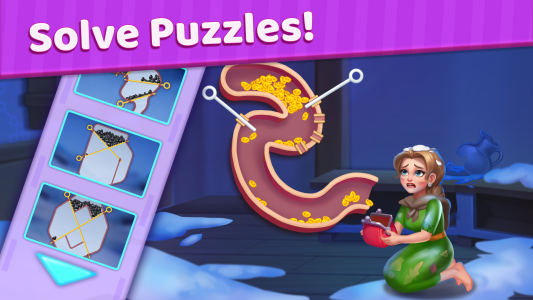 اسکرین شات 2 بازی Tile Match Story: Pin Master