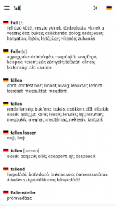 اسکرین شات برنامه Hungarian Dictionary 🇭🇺 2