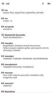 اسکرین شات برنامه Hungarian Dictionary 🇭🇺 3