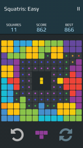اسکرین شات بازی Squatris 2