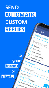 اسکرین شات 1 برنامه AutoResponder for Messenger