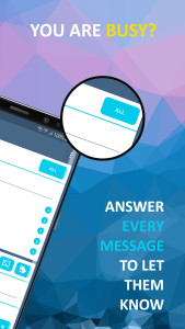 اسکرین شات 2 برنامه AutoResponder for TG