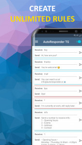اسکرین شات برنامه AutoResponder for Telegram 3