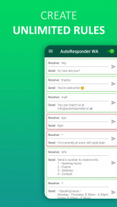 اسکرین شات برنامه AutoResponder for WA 3