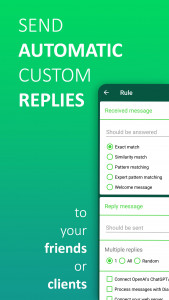 اسکرین شات برنامه AutoResponder for WhatsApp 1