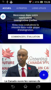 اسکرین شات برنامه Immigration Quebec 3