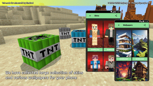 اسکرین شات برنامه tnt mod for minecraft pe 3