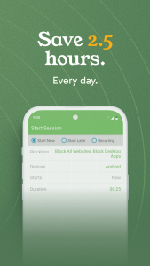 اسکرین شات 2 برنامه Freedom: App & Website Blocker