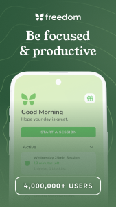 اسکرین شات 1 برنامه Freedom: App & Website Blocker