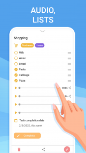 اسکرین شات 4 برنامه To-do list - tasks planner