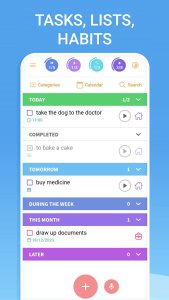 اسکرین شات 1 برنامه To-do list - tasks planner