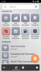 اسکرین شات برنامه Calculer - Calculator 2