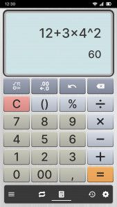 اسکرین شات برنامه Calculer - Calculator 1
