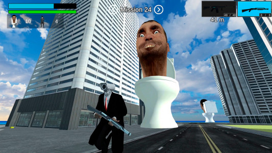 اسکرین شات بازی Toilet game online tvman 1