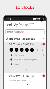 اسکرین شات برنامه Lock My Phone (Zen Mode) 6