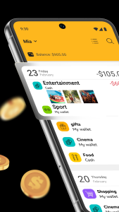 اسکرین شات 1 برنامه Money Manager: Expense Tracker