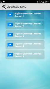اسکرین شات برنامه English Grammar 6