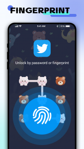 اسکرین شات برنامه App Lock: Lock App,Fingerprint 5