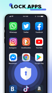 اسکرین شات 3 برنامه App Lock: Lock App,Fingerprint