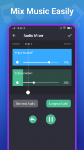 اسکرین شات برنامه Ringtone Maker & MP3 Cutter 4