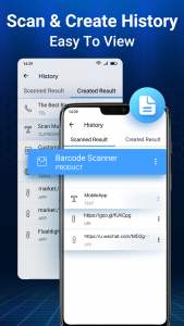 اسکرین شات برنامه QR Scanner & Barcode Scanner 7