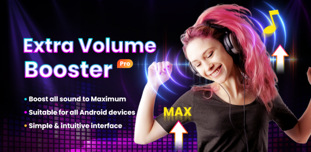 اسکرین شات 1 برنامه Extra Volume Booster & Speaker
