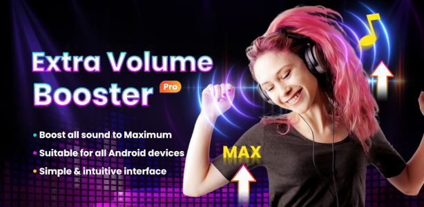اسکرین شات 1 برنامه Extra Volume Booster & Speaker