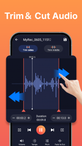 اسکرین شات برنامه Voice Recorder Pro 4