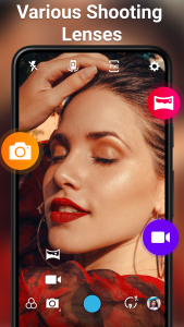 اسکرین شات برنامه HD Camera 3