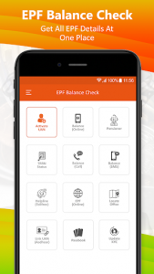 اسکرین شات برنامه EPF Balance Check, PF Balance & Passbook 2